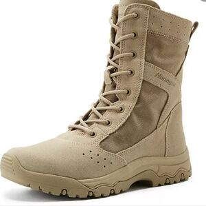 NIB Hanagal 33301 Military Hiking Boot Sz 9.5 WIDE Color Coyote